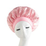 Satin Wide Brim Nightcap Silky Bonnet Hair Wrap for Sleeping Sleep Cap With Elastic Soft Band Styling Cap Hair Wrapping Caps