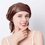 Bonnet de nuit en soie de mûrier 100 % naturelle, bonnet de douche en soie, bonnet de nuit, tâches ménagères, cuisine, soins capillaires, bonnet protecteur, accessoires pour cheveux