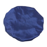 New Satin Hair Cap For Sleeping Invisible Flat Imitation Silk Round Haircare Women Headwear Ceremony Adjusting Button Night Hat