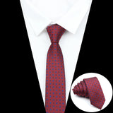 Cravates fines pour hommes et femmes, cravate fine à rayures, motif cachemire, 5 cm, tenue décontractée pour fête, mariage, col étroit, accessoire masculin
