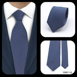 Cravates élégantes à pois pour hommes LYL 7 cm, cravate de luxe avec imprimé géométrique, cadeau pour invités, accessoires de festival pour gentleman