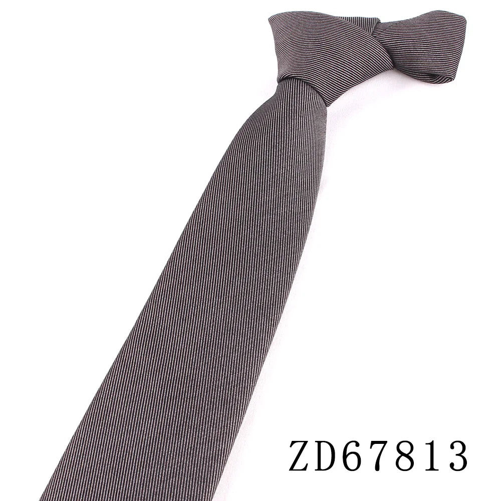 Nouvelles cravates rayées pour hommes et femmes, cravates en coton pour fêtes, affaires, cravates classiques à carreaux, cadeaux pour mariés