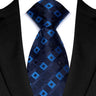 New Men's Classic Plaid Tie Luxury Dot 8cm Jacquard Neck Tie Necktie For Men Business Wedding Party Daily Wear Accessory