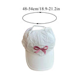 Fashion High Ponytail Kids Boy Girl Sun Hats Quick Drying Baseball Caps Adjustable Travel Caps Children Peaked Hats With Hole