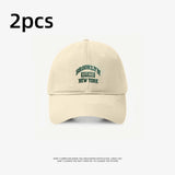 Fashion Men Women BROOKLYN Baseball Cotton Adjustable Snapback Hat Embroidery Women's Cap Hip Hop Outdoor Casual Sun Hats