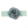 1Pc Baby Nylon Headscarf Astique Suitable Newborn Girl Flower Handmade Headband Elastic Hairband Turban Toddler Hair Accessories