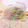 500/1000/2000pcs Girls Black Disposable Rubber Band Hair Ties Headband Children Ponytail Holder Bands Kids Hair Accessories