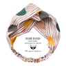 Clearance Fresh Colorful Turban Headbands Women Spring Summer Chiffon Headband Head Wrap Wide Lattice Hairband Hair Accessories