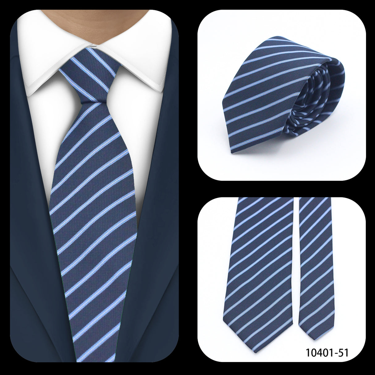 Cravates élégantes à pois pour hommes LYL 7 cm, cravate de luxe avec imprimé géométrique, cadeau pour invités, accessoires de festival pour gentleman