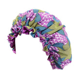 Bonnet de nuit pour enfants et filles, imprimé floral, bonnet de nuit en satin, turban, bonnet de nuit pour enfants, bonnet de soins capillaires, bonnet de nuit
