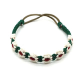 Style Elastic Hair Band Braided Rope Headwrap Turban Women Hair Scarf Macrame Hair Band Bohemian Headband Crochet Bandana