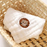 Serviettes de salive pour bébé en coton brodé à 6 couches, lingettes pour les mains et le visage, bavoir pour nouveau-né, mouchoir pour enfant, gant de toilette doux pour tout-petit
