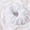 Elastics Chiffon Hair Band Solid Color Big Circle Scrunchies for Women Girl Ponytail Holder Hair Rope Hairband Hair Accessoires