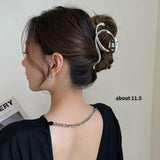 2023 New Fashion Metal Hair Claws Clip for Women Girls Trendy Hair Clip Barrette Hairpins Party Headwear Hair Accessories Tiara