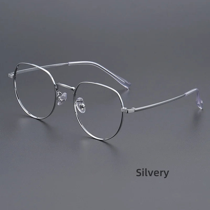 DIEDIESEE New Anti Blue Light Men's And Women's Titanium Frame Can Be Paired With Myopia Optical Prescription Glasses Frame 1901