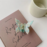 New Vintage Acetate Hair Claw Clip Sweet Butterfly Hair Clip Hairpin Barrettes Trendy Hair Accessories Barrettes for Women Girls