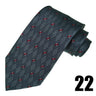 EASTEPIC Cravates de 10 cm de large pour hommes en costumes d'affaires Cravate pour hommes Accessoire Jacquard Impression de qualité Pure Soie Fête de mariage