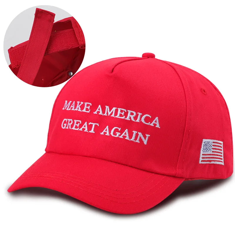 2025 Donald Trump Merchandise American Trucker Hat MAGA Slogan USA Drapeau KAG Président 45-47 Casquette de baseball