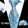 Ensemble de cravates en soie rose floral pour hommes, ensemble de cravates de fête de mariage, mouchoir, broche, boutons de manchette, accessoires pour hommes de haute qualité Gravata
