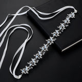 Wedding Headbands For Women Bride Handmade Crystal Rhinestone Tiaras Silver Color Hairbands Hair Accessories Queen Headband Gift