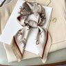 Fashion Luxury Brand 70cm Silk Square Scarf Women Satin Neck Tie Female Hair Bandana Headkerchief Shawl Wrap Hijab Echarpe