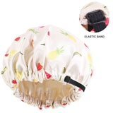 Bonnet de nuit ajustable en satin de soie pour bébé, bonnet de nuit en satin à imprimé floral pour enfants, bonnet de maquillage pour filles, bonnet de nuit pour enfants