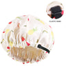Bonnet de nuit ajustable en satin de soie pour bébé, bonnet de nuit en satin à imprimé floral pour enfants, bonnet de maquillage pour filles, bonnet de nuit pour enfants