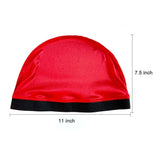 Bonnet unisexe en soie pour homme, bonnet rafraîchissant en élasthanne, bonnet rafraîchissant en soie