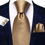 Cravates pour hommes 2023, nouvelle mode pour hommes, 8,5 cm, pochette, boutons de manchette, accessoires de mariage, créateur de cravates Hi-Tie, vente en gros