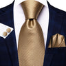 Cravates pour hommes 2023, nouvelle mode pour hommes, 8,5 cm, pochette, boutons de manchette, accessoires de mariage, créateur de cravates Hi-Tie, vente en gros