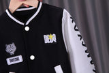 1-5 Year Baby Boy Clothing Set Spring Autumn Cartoon Tiger Baseball Coat Pants 2Pc Children Sport Suit Toddler Kid Casual Outfit