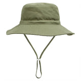 Summer Baby Sun Hat Baby Sun Hat for Girls and Boys Outdoor Neck Ear Cover Anti UV Kids Beach Caps Bucket Cap 0-8 Years