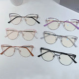 Blue Light Blocking Glasses for Women Optical Spectacle Eye Protection Computer Eyeglasses Fashion Brand Designers Eyewear