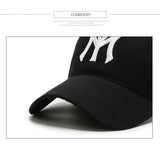 Casquettes de baseball à broderies tendance pour femmes et hommes, casquettes snapback, visières, chapeau de soleil, unisexe, réglables, en coton
