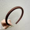 New Solid Fabric Fine Hair Band Women Korean Simple Headband Fresh All-match Outdoor Hoop Hairband Girls Hair Accessories