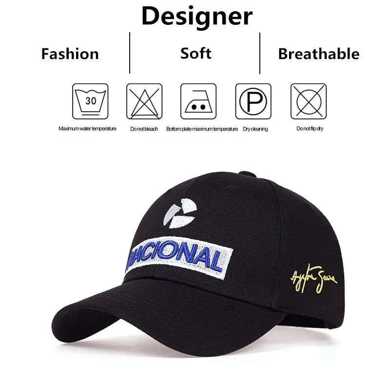 Fashion Letter Embroidery Hip-hop Hats Outdoor Adjustable Casual Baseball Caps Sunscreen Hat