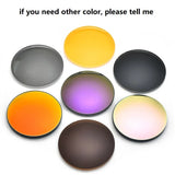 Polarized Sunglasses Prescription Lens 1.56 1.61 1.67 Aspheric Sun Glasses Lenses Myopia Optical UV400 Mirror Colourful Coating