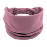 Headwrap Solid Color Knot Wide Headbands for Women Soft Cotton Sports Elastic Hair Bands Accessories Yoga Bandana Bandage