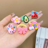 Children's rubber band Girl's rubber band High elastic durable hair accessories do not hurt hair small scrunchie