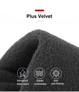 Gants d'extérieur coupe-vent et imperméables pour écran tactile, pouce et index, gants chauds pour la course à pied et le cyclisme