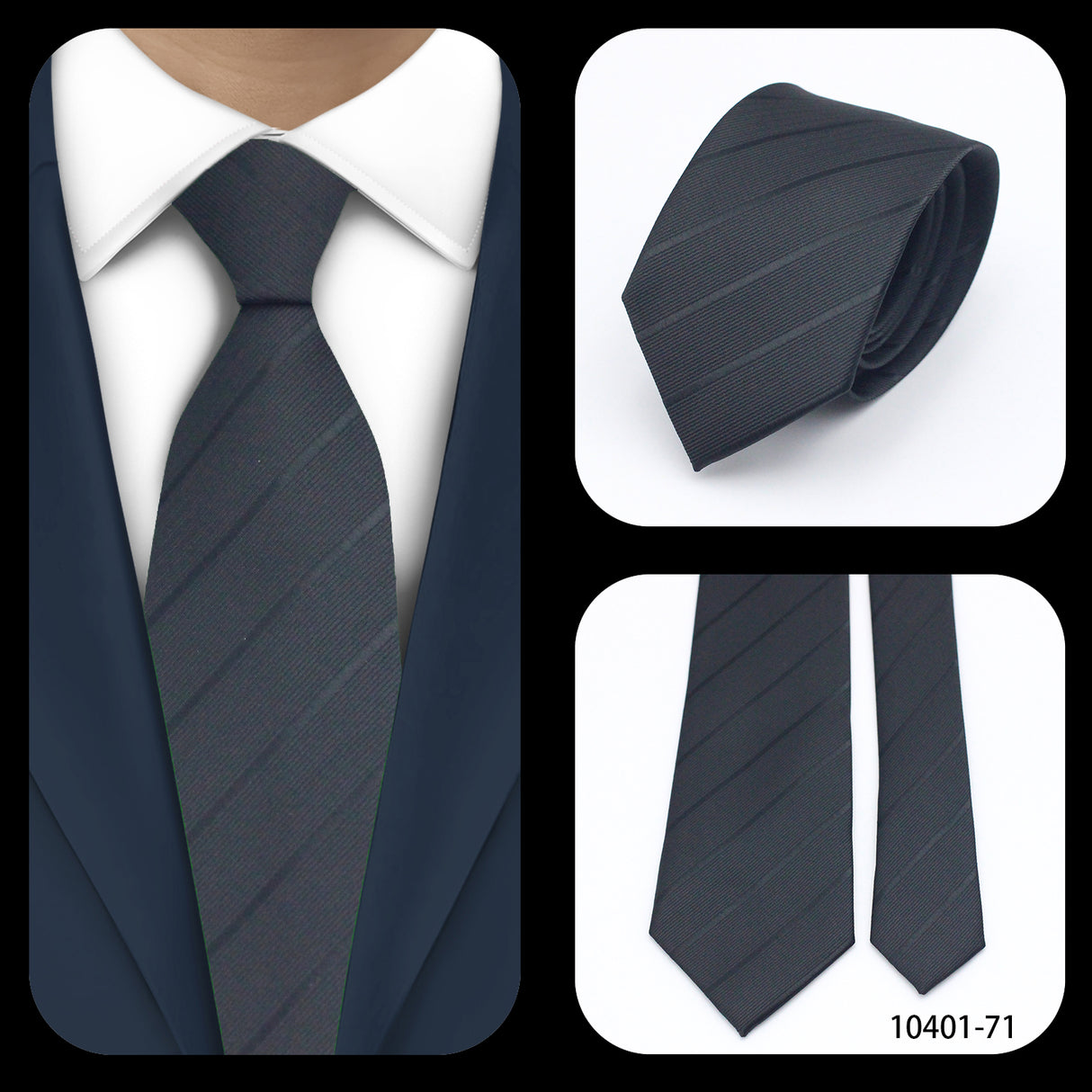 Cravates élégantes à pois pour hommes LYL 7 cm, cravate de luxe avec imprimé géométrique, cadeau pour invités, accessoires de festival pour gentleman