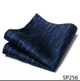 Vangise Brand Newest style  Silk Hanky Man Floral Gray Fit Business lover's day Pocket Square Handkerchiefs