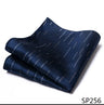 Vangise Brand Newest style  Silk Hanky Man Floral Gray Fit Business lover's day Pocket Square Handkerchiefs