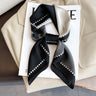 2024 Luxury Brand Silk Scarf Square Women Shawls And Wraps Office Small Hair Neck Hijabs Kerchief Foulard Ladies Scarves 70*70cm