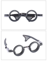 Pure Titanium Trial Frame Optometry Frame Multi Pupil Adjustable Lens Leg Eye Distance Measurement 3 Lenses By Dhoptical