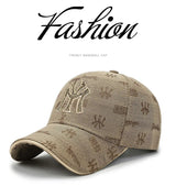 Spring And Autumn New Men's And Women's Baseball Caps Korean Fashion Embroidery Letter Caps Outdoor Leisure Travel Sun Hats