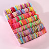 250/300Pcs Girls Colorful Hair Bands Set Nylon Elastic Rubber Band Children Ponytail Holder Scrunchies Kids Hair Accessories