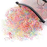 Lot de 1 000 élastiques à cheveux jetables colorés pour filles, accessoires pour cheveux, élastiques pour queue de cheval