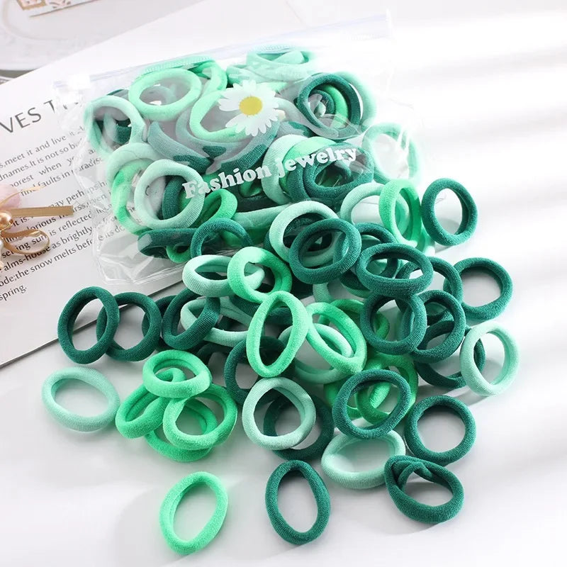 Élastiques mignons en caoutchouc pour cheveux, chouchous pour femmes et filles, serre-têtes, accessoires pour enfants et bébés