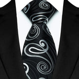 Cravate classique en cachemire pour homme, motif floral de luxe, motif à pois, 8 cm, jacquard, pour homme, pour affaires, mariage, fête, accessoire de tous les jours